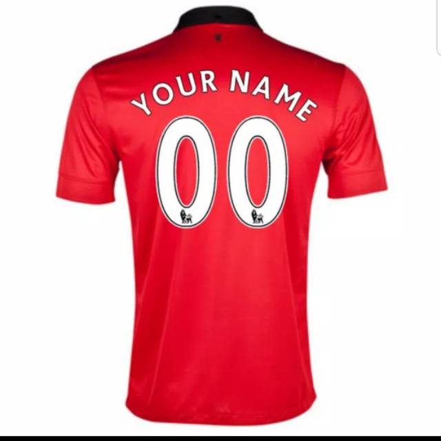 Nameset Font Official Pasang Nama dan Nomer Punggung di Jersey Bola