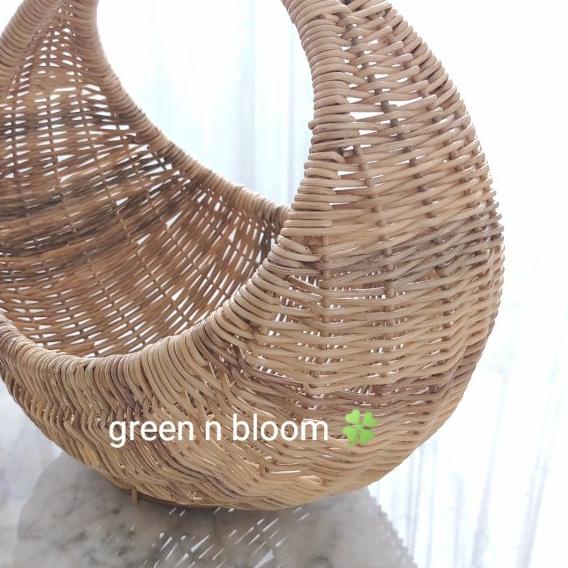 ➥ keranjang buah rotan hampers parcel unik foto properti serbaguna ➶