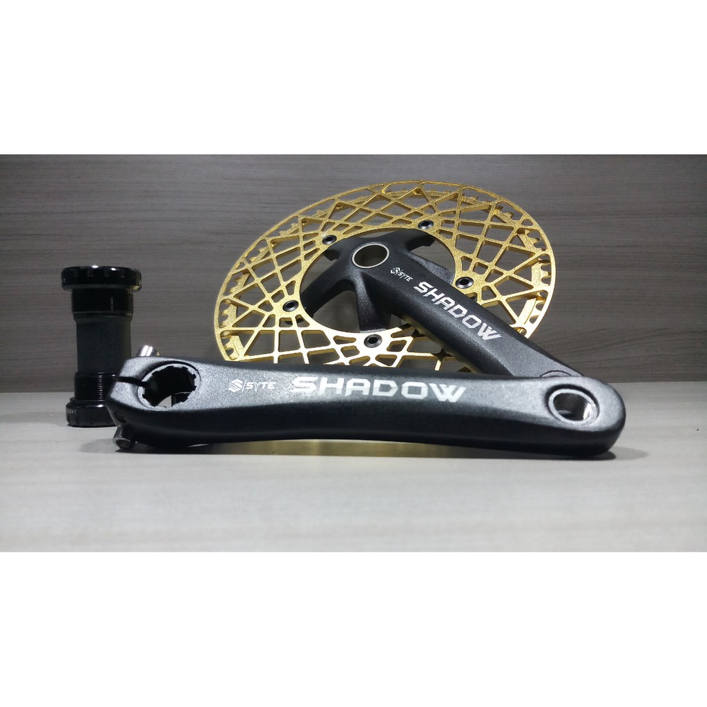 Crankset Folding Syte Shadow M107 58T Bcd 130