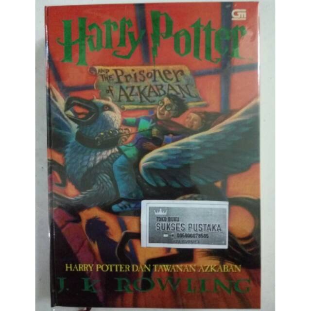  BUKU  HARRY  POTTER  JILID 3 SOFT COVER  NOVEL HARRY  POTTER  