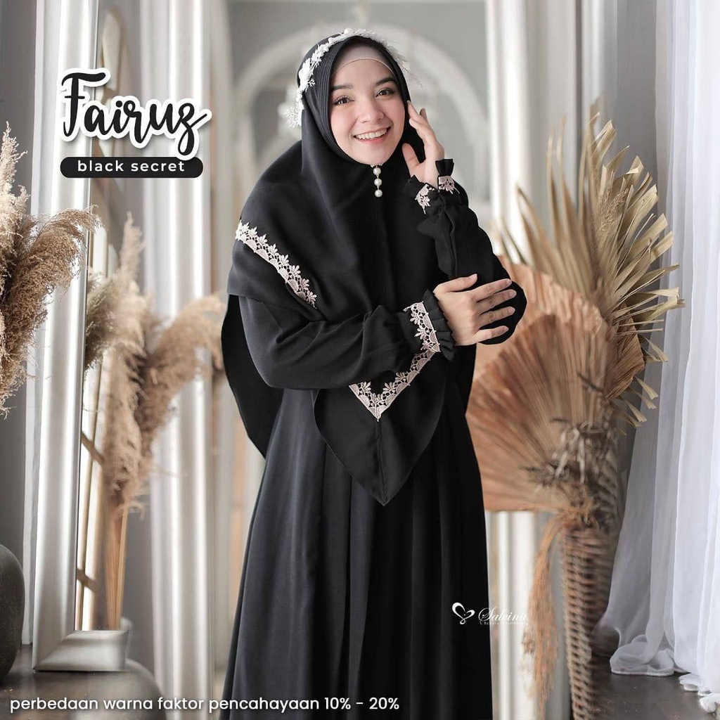 READY STOK FAIRUZ DRESS by SALVINA