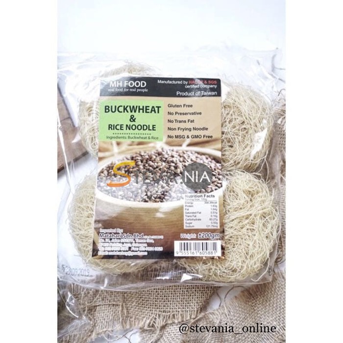 

MH Food Rice Noodle - Buckwheat 200gr