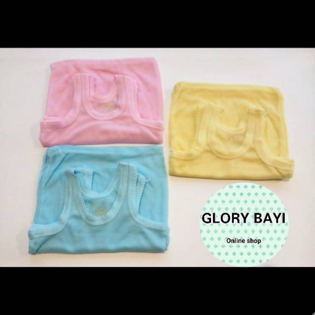 Singlet Anak Kaos Dalam Anak Bayi Atasan Kutung Polos Warna S M L XL