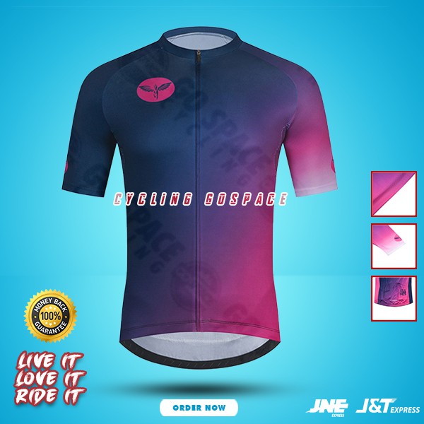 NEW JERSEY SEPEDA JODOU ROADBIKE PRIA WANITA CYCLING RB 06 BAJU GOWES