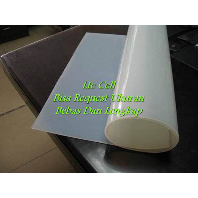 OK Karet Silikon Lembaran 3mm 10cmx100cm - Bisa Ukuran Lainnya Ds3