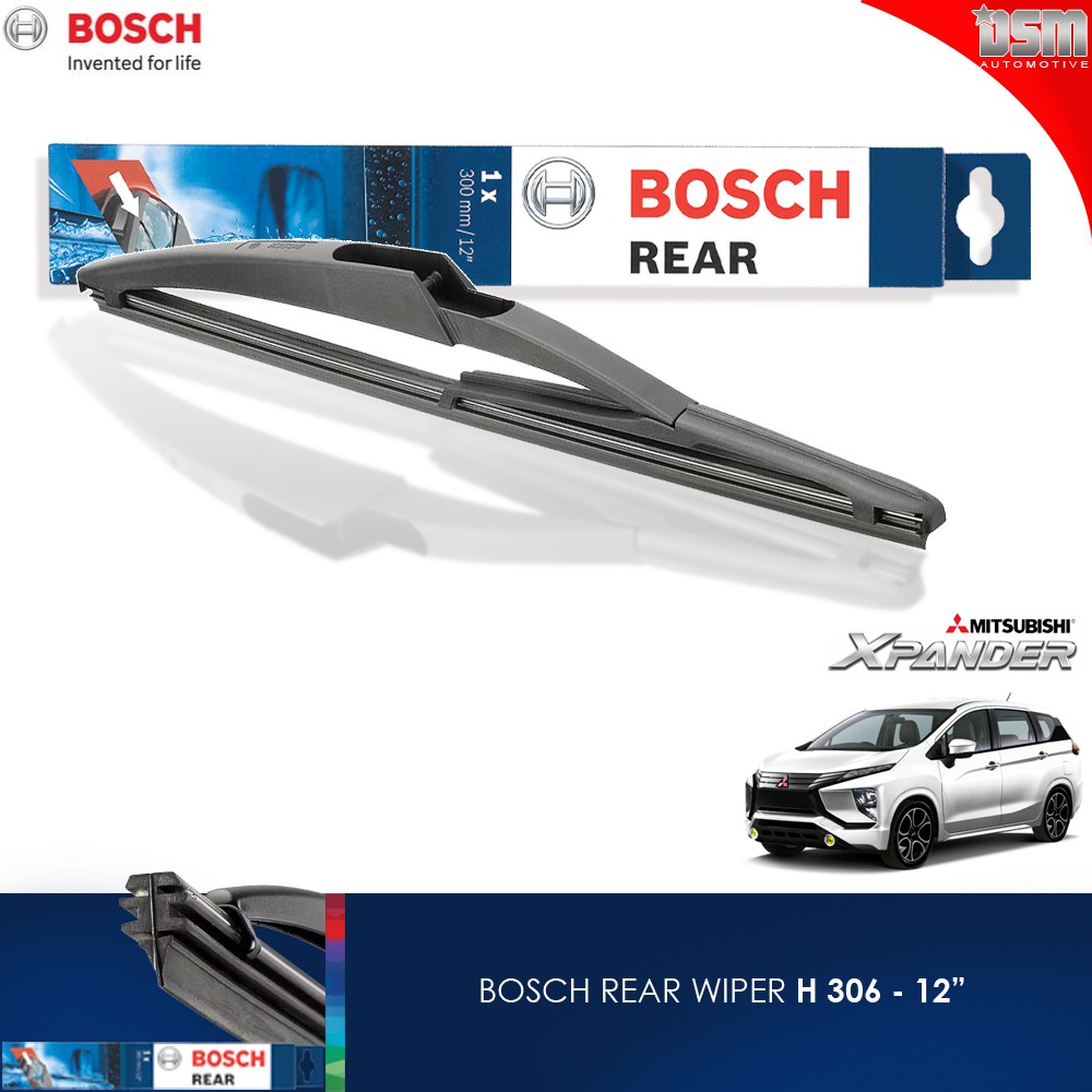 Bosch Rear Wiper / Wiper Belakang Mitsubishi Xpander - 12 Inch / Bosch Original / DSM