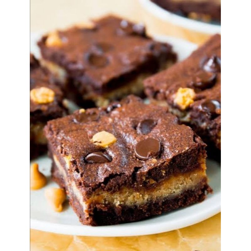 

Peanut Butter Brownies