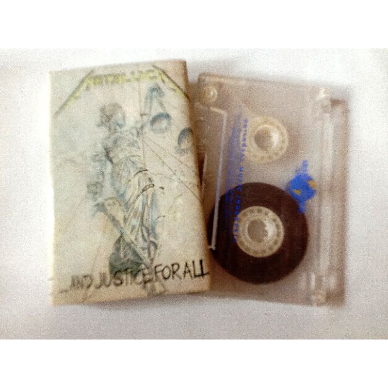 kaset Metallica and justice for all