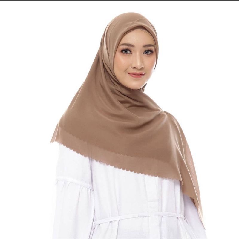 (voal lasercut) Hijab Segiempat Voal Premium/ Jilbab Segiempat Polos Kerudung Katun Voal Premium/ Hijab Voal  lasercut/voal lasercut