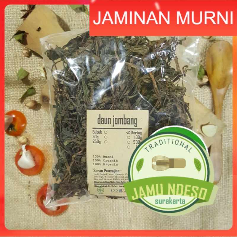 

DAUN JOMBANG KERING 100 GRAM - Taraxacum Officinale - MURNI - JSR - REMPAH - PREMIUM QUALITY