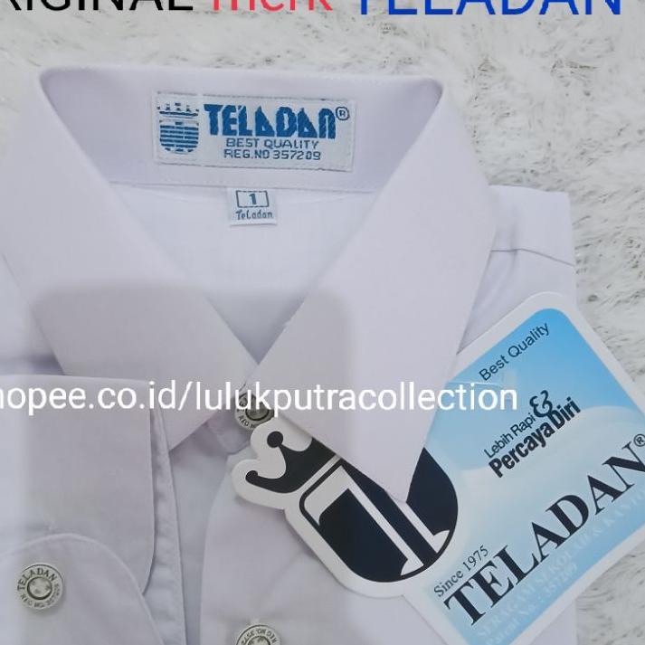 

Barang Pilihan.. SERAGAM Kemeja Putih lengan Panjang SD SMP SMA/SERAGAM SEKOLAH TELADAN/Hem Putih Polos Lengan panjang