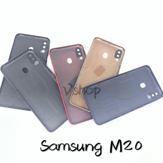 BACKDOOR - BACK CASING - HOUSING FOR SAMSUNG M20 - M205 TUTUPAN BATERAI