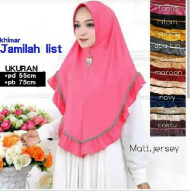 JILBAB KHIMAR JAMILAH LIST NEW