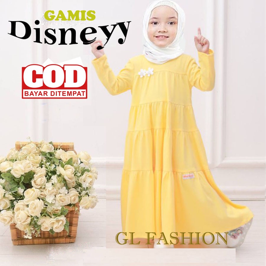 GAMIS ANAK DISNEYY MY PRINCESS BEAUTIFUL GIRL DRESS MAXY GL FASHION