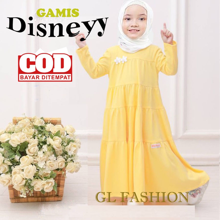 GAMIS ANAK DISNEYY MY PRINCESS BEAUTIFUL GIRL GL FASHION