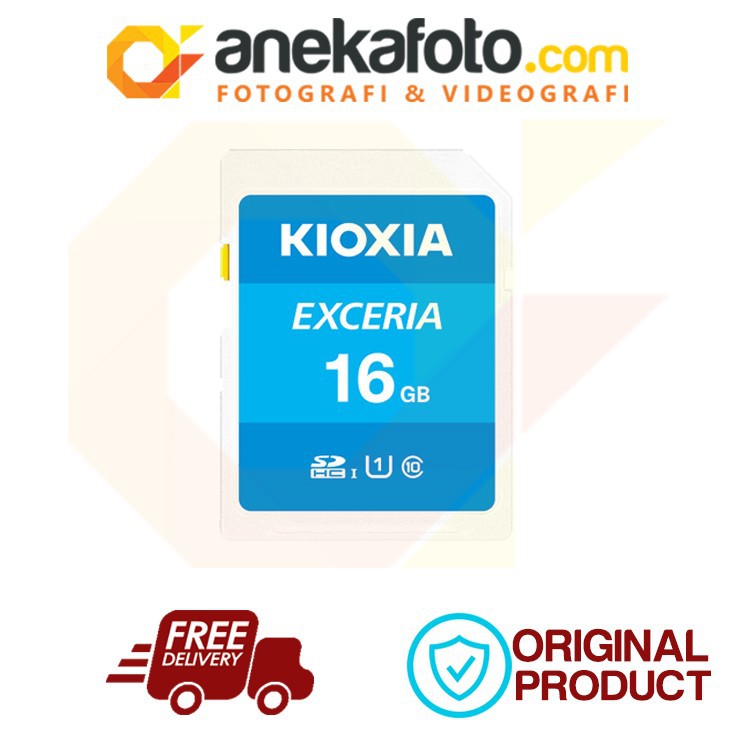 Kioxia Exceria SDHC UHS-I 16 GB/100 MB Aqua