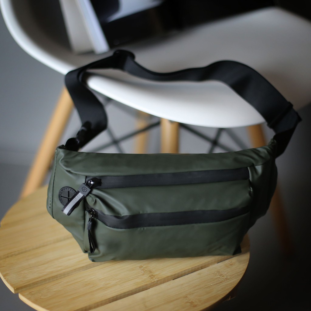 Waistbag, tas slempang, tas pinggang anti air waterproof