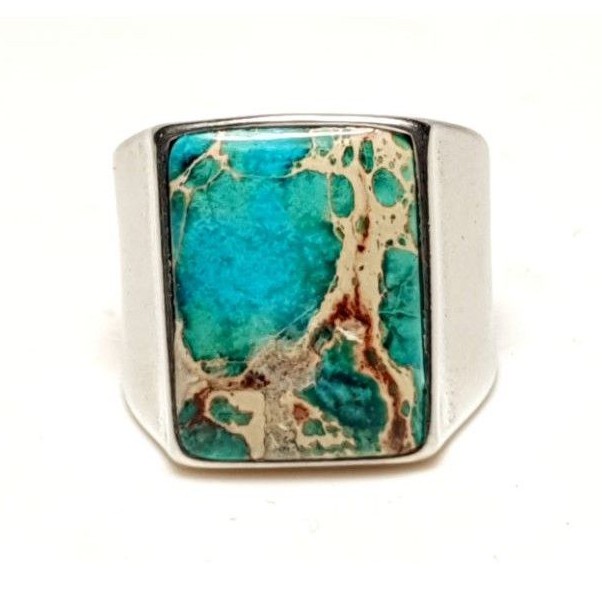 Natural turquoise Pirus persia kotak