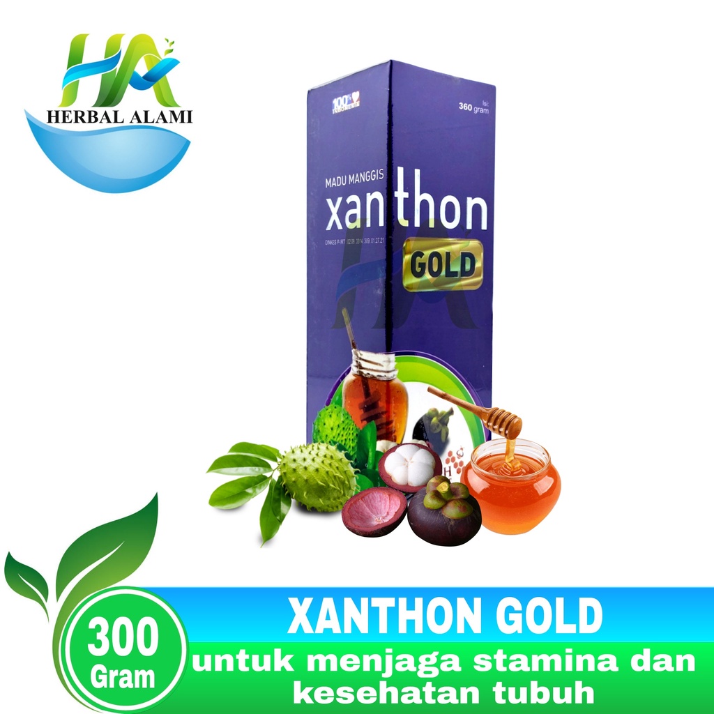 Madu Manggis XANTHON GOLD 360 Gram - Menjaga daya tahan tubuh