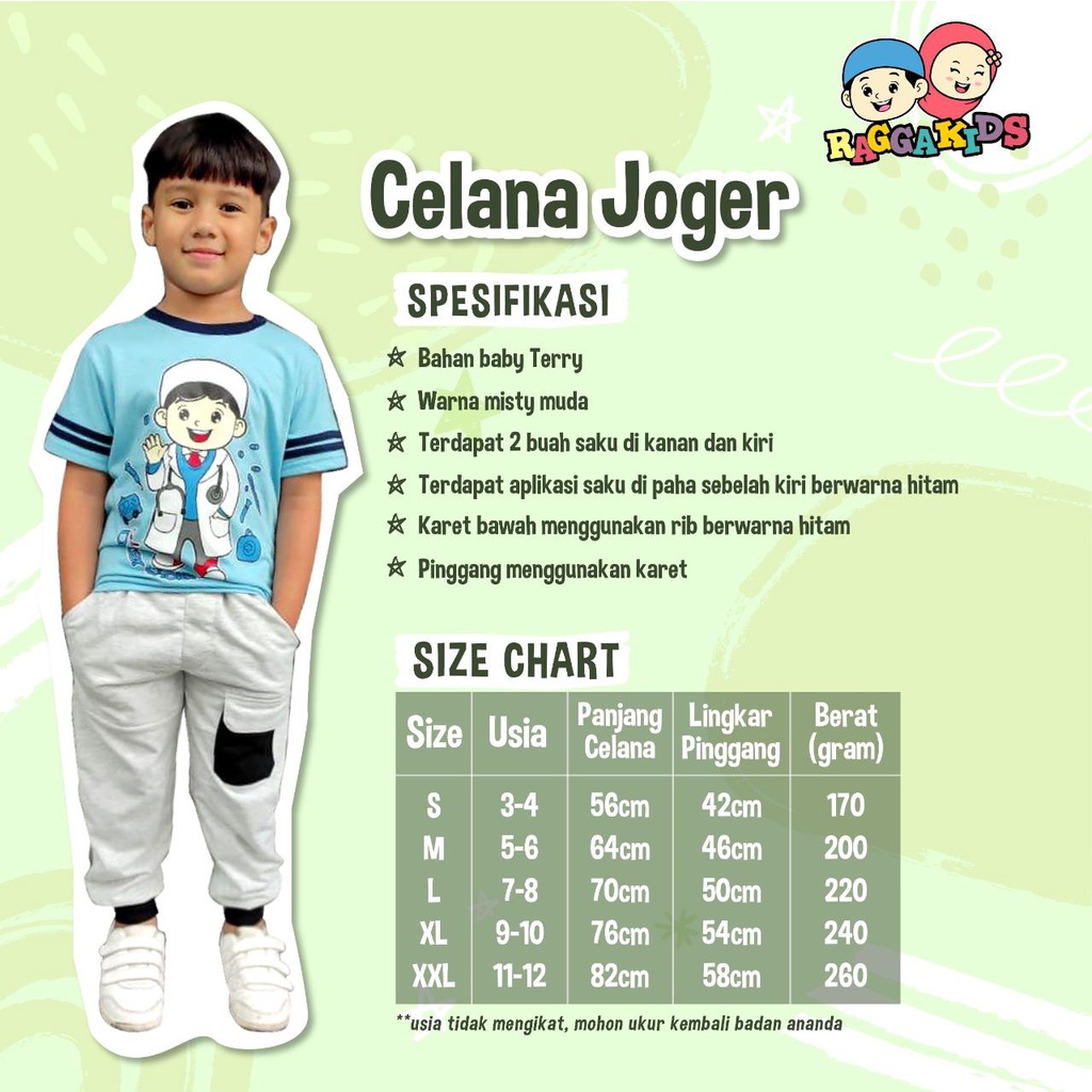 Raggakids Celana Jogger Anak