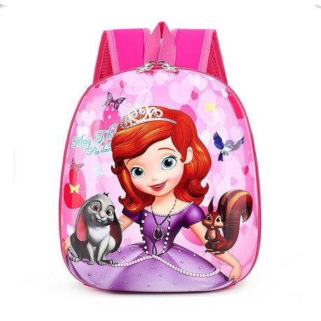 Tas Sekolah Anak Perempuan SD Lucu Karakter Sofia  Asli Import Ransel Awet Bagus Branded Premium Ter