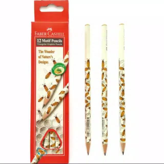 

Pensil motif bee faber castell