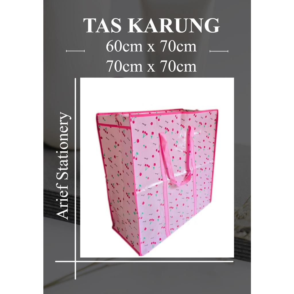 Tas Karung Tas Loundry Ukuran Super Jumbo 70cm x 70cm