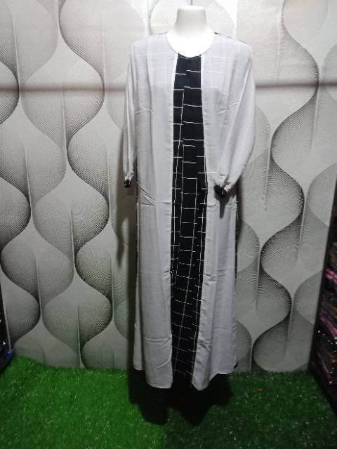 Gamis Monalisa wanita ukuran size L