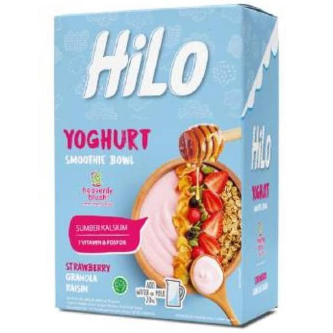 

Hilo Yoghurt Smootie Bowl Strawberry Isi 8 Susu Yogurt Smoothie 30 Gr