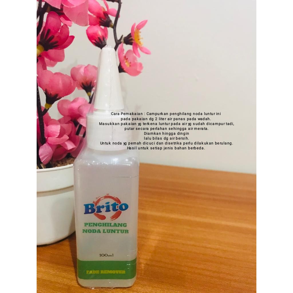 Brito Penghilang Noda Luntur pada Pakaian 100ml
