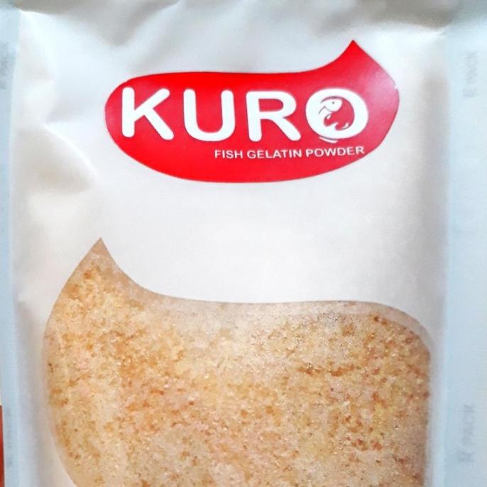 

Gelatin fish powder Kuro TERLARIS TERPERCAYA ORIGINAL