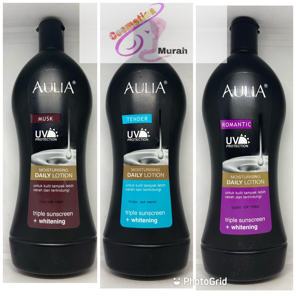 [ 500 ml / bpom ] aulia daily lotion 500 ml / handbody aulia daily lotion