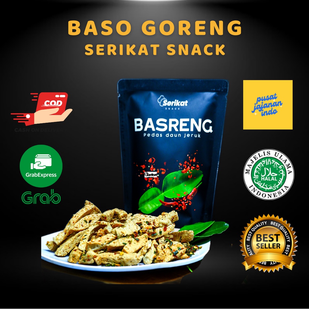 

Basreng Pedas Daun Jeruk 100gr Serikat Snack