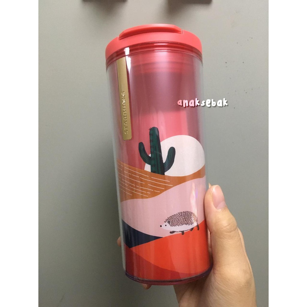 Starbucks Tumbler Hedgehog Adventure 12oz Summer 2021