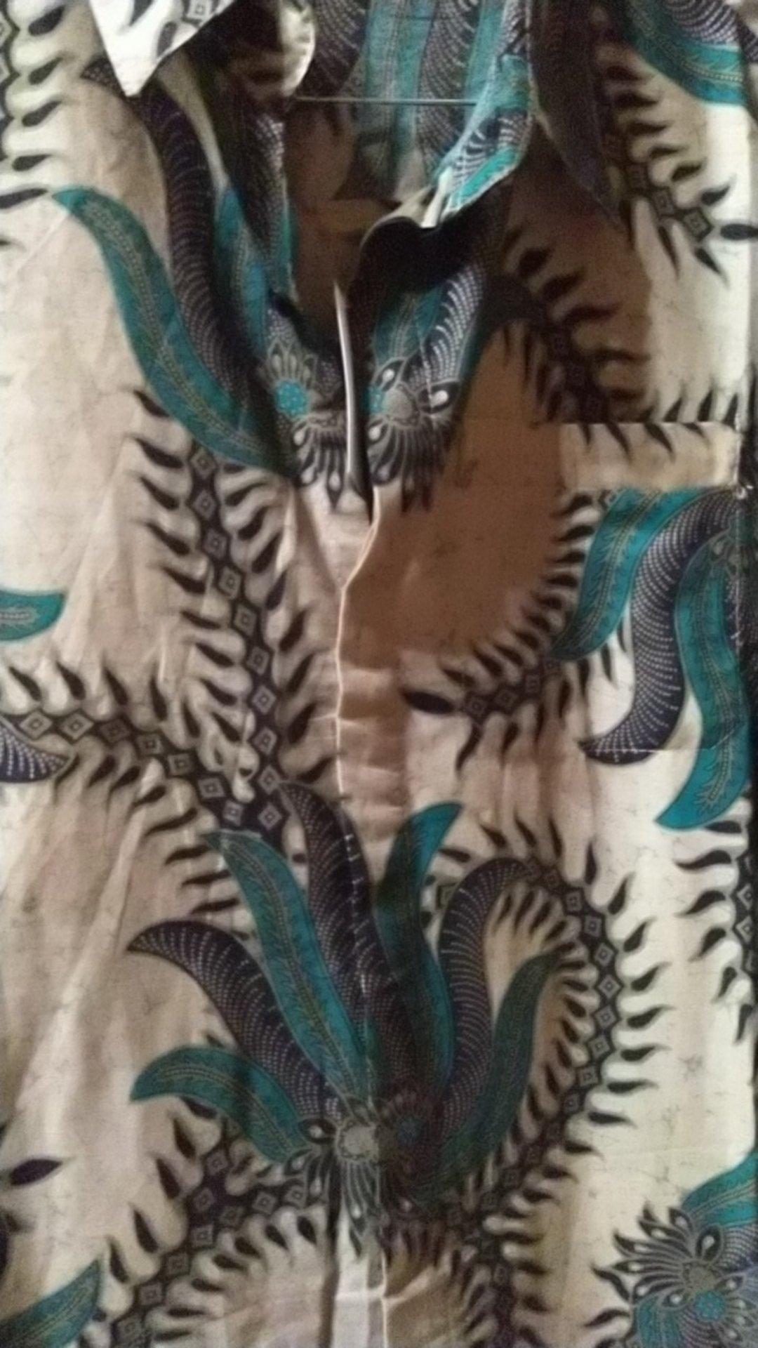 Kemeja Batik Pria Lengan Panjang Slim Fit Batik Pria Lengan Panjang Modern