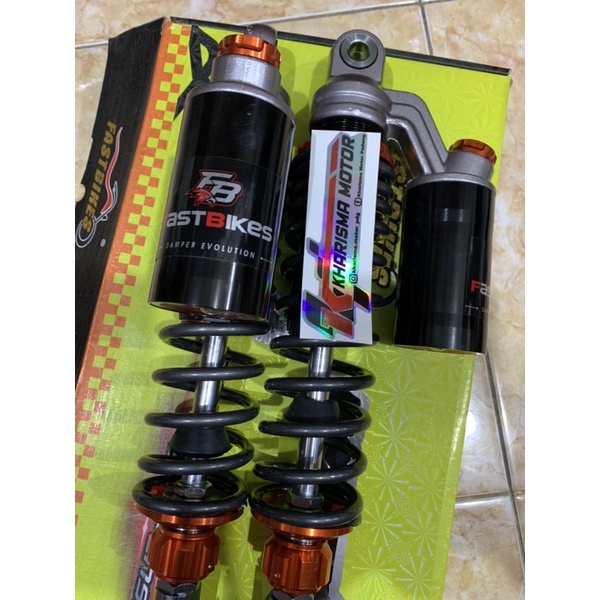 shock fast bikes 340mm bebek, rx king , supra, kharisma