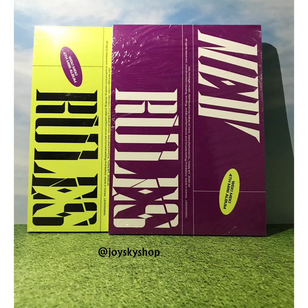 Weki Meki - Mini Album Vol.4 NEW RULES