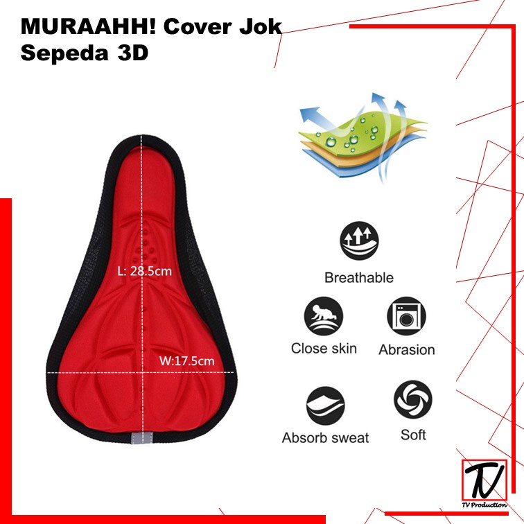 MURAAHH! Cover Jok Sepeda 3D