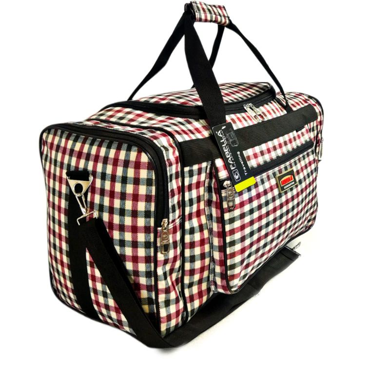 Tas pakaian travel bag FABELLA tas mudik jumbo fabella 413