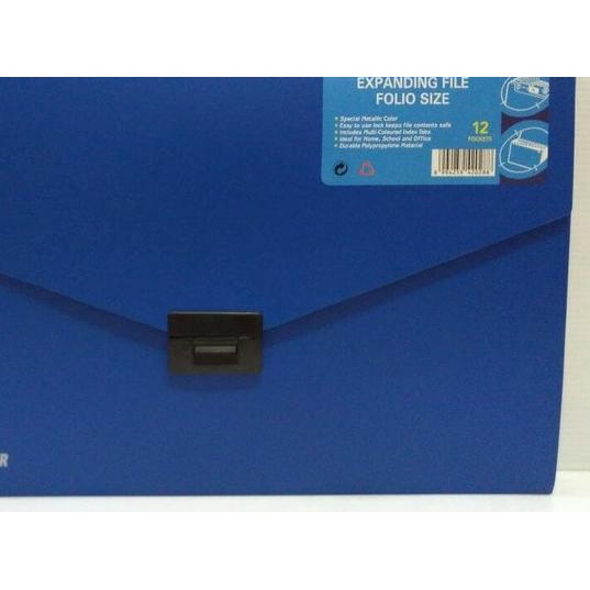 

Ω Expanding File Folio with handle grip/map harmonika/map jinjing InterX ✧