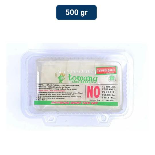 Towang Tahu Putih Organik 500 gram