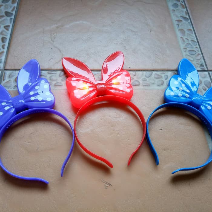 bando pita polka led bando nyala