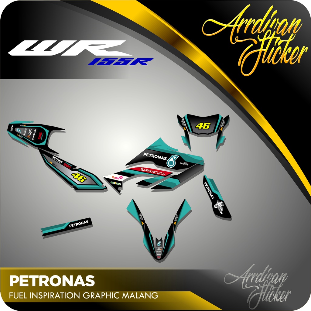 DECAL WR 155 / STIKER DECAL WR / DECAL WR / DECAL WR CUSTOM