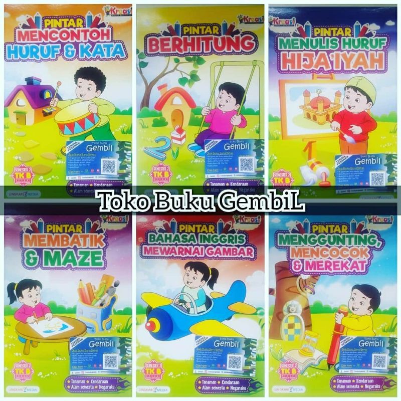 BUKU PAKET TK B SEMESTER 2