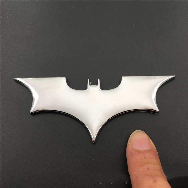 1X Metal 3D Batman Logo Bat Car Auto Truck Motorcycle Emblem Badge Sticker Decal