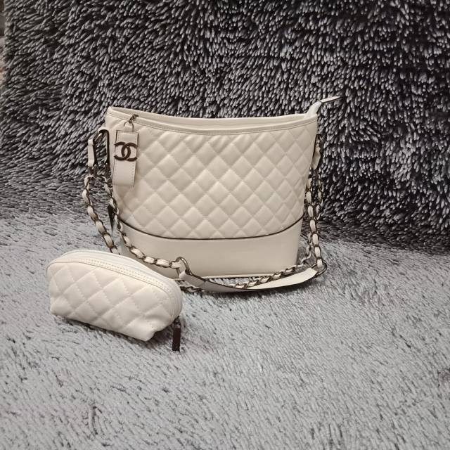 SALE SALE CHANNEL GABRIEL NAGITA SATU WARNA TAS IMPORT TAS WANITA