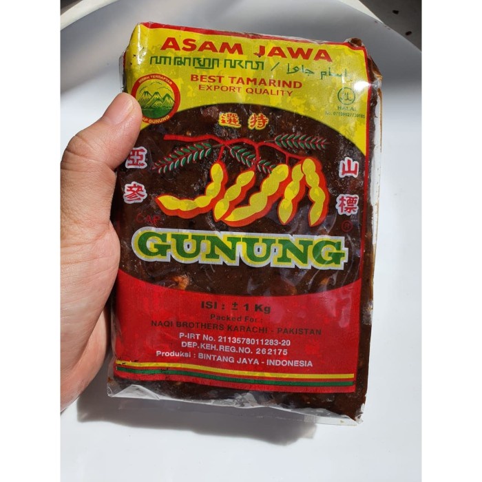 

Asam Jawa Gunung Biji 1kg Termurah