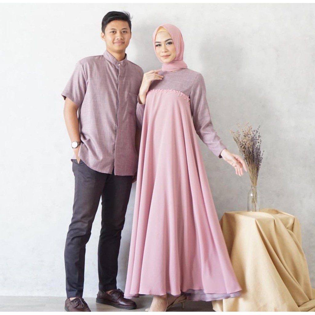 Najwa Couple / DRESS KEKINIAN / DRESS CANTIK - COUPLE DRESS / DRESS