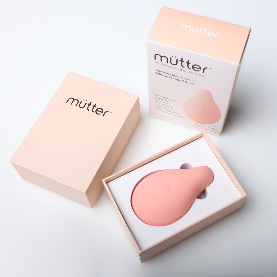 MUTTER Warming Lactation Massager Alat Pijat Laktasi ASI