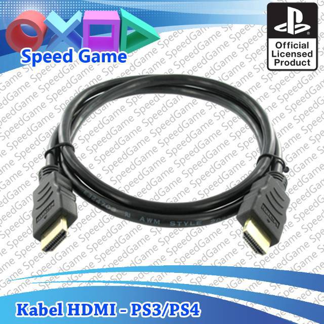 Kabel Cable HDMI to hdmi PS3 PS4 PS5 Ke TV